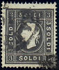 Österreich 1859 o - 3 Soldi - Nr. 7 II a - schwarz -