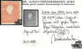 Österreich 1859 * - 5 Soldi - Nr. 9 II a - rot - Attest Ferchenbauer -