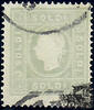 Österreich 1859 o - 3 Soldi - Nr. 8 a - bläulichgrün -