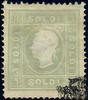 Österreich 1859 * - 3 Soldi - Nr. 8 a - grün -