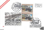 Österreich 2002 FDC - 0,51 € Eisenbahnen - E.-K. 2 x SStp. 2231 Strasshof -