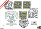 Österreich FDC 2001 - 7 S - Volksbrauchtum und volkskundliche Kostbarkeiten - E.-K. 2x SStp. 5580 Tamsweg und 1150 Wien -
