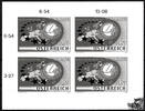 Österreich Österreich 2002 **, 4 x € 3,27 - Euro Einführung, Klbg. - Schwarzdruck, ungezähnt -