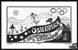 Österreich Österreich 2002 **, € 0,73 - Olympische Winterspiele 2002 - Schwarzdruck, ungezähnt -