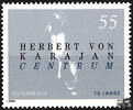 Österreich 2005 **, € 0,55 - Herbert von Karajan -