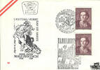 Österreich Österreich FDC 1974 - 2 S - 50. Geburtstag von Franz Anton Maulbertsch - E.-WStp. 2100 Korneuburg - Kombination -