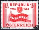 Österreich Österreich ** 1955 - 10 Jahre Wiederherstellung der Unabhängigkeit 1,45 Schilling -