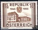 Österreich Österreich ** 1955 - 10 Jahre Wiederherstellung der Unabhängigkeit 1,50 Schilling -