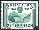 Österreich Österreich ** 1955 - 10 Jahre Wiederherstellung der Unabhängigkeit 2,40 Schilling -