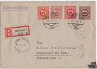 Österreich - Nr. 698+699+705+706 Posthornserie, Besatzungszone 1945 -