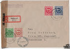 Österreich - Nr. 699+700+702+707 Posthornserie, Besatzungszone 1945 -