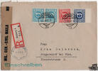 Österreich - Nr. 697+705+707 Posthornserie, Besatzungszone 1945 -