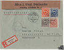 Österreich - Nr. 698+699+703+707 Posthornserie, Besatzungszone 1945 -