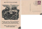 Deutschland 3. Reich - Propaganda-Karte Georg v. Schönerer 1942 -