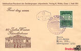 Österreich Österreich Brief 1948 - 20+10 Gr., Wiener Künstlerhaus -