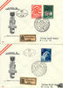 Österreich Österreich Brief 1950 - 60 Gr. +15 Gr. - 1,70 S + 40 Gr. - 30-Jahrestag der Kärntner Volksabstimmung - Satz - Reko -