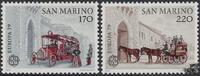 San Marino San Marino 1979 o - EUROPA, Postgeschichte -