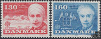 Dänemark Dänemark 1980 ** - EUROPA, Persönlichkeiten -