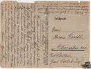 Beleg Feldpost 2. Weltkrieg - siehe Scan -