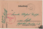 Beleg Feldpost 2. Weltkrieg - siehe Scan -