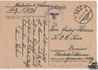 Beleg Feldpost 2. Weltkrieg - siehe Scan -