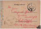 Beleg Feldpost 2. Weltkrieg - siehe Scan -