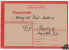 Beleg Feldpost 2. Weltkrieg - siehe Scan -