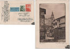 Österreich 3. Reich Ostmark - Nr. 599, 666 1. Republik / 3. Reich Mischfrankatur -