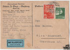 Österreich 3. Reich Ostmark - Nr. 599, 666 1. Republik / 3. Reich Mischfrankatur -