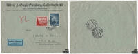 Österreich 3. Reich Ostmark - Nr. 601, 656 1. Rep. / 3. Reich Mischfrankatur -