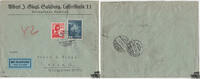 Österreich 3. Reich Ostmark - Nr. 601, 645 1. Rep. / 3. Reich Mischfrankatur -