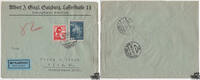 Österreich 3. Reich Ostmark - Nr. 601, 645 1. Rep. / 3. Reich Mischfrankatur -