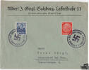 Österreich 3. Reich Ostmark - Nr. 571, 517 1. Rep. / 3. Reich Mischfrankatur -