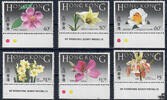 Hongkong Hongkong 1985 ** - 0,4-5 $ - Blumen - Satz -