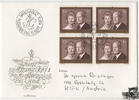 Liechtenstein Liechtenstein 1974 - Nr. 614 Fürstenpaar Viererblock FDC -