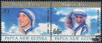 Papua Neuguinea Papua-Neuguinea - Nr. 821-822 **, Tod Mutter Teresa -