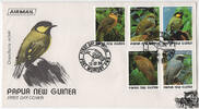 Papua Neuguinea Papua-Neuguinea 1989 FDC - Vögel -