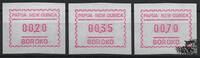 Papua Neuguinea Papua-Neuguinea - Nr. 1 ** Automatenmarken 1990 -