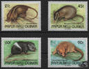 Papua Neuguinea Papua-Neuguinea - Nr. 677-80 ** Säugetiere -