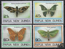Papua Neuguinea  Papua-Neuguinea - Nr. 729-32 ** Nachtfalter