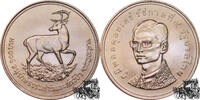 100 Baht 1974 - Thailand, Leierhirsch f.stplfr.