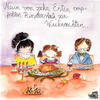   Neun von Zehn Enten Rindersteak zu Weinachten ... - Kunstbillet von Mi... 4,35 EUR  Excl. 10,00 EUR Verzending
