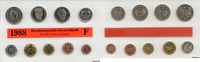 Deutschland 10,68 Mark KMS 1989 D - Deutschland -