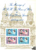 Grossbritannien  Isle of Man 1981 Bl. ** - 2 x 0,09 + 2 x 0,25 &pound; - Hochz... 6,90 EUR  Excl. 10,00 EUR Verzending