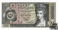   100 Schilling 1969 - 2.Republik, 2.Auflage - vorz&uuml;glich  26,00 EUR  Excl. 13,60 EUR Verzending