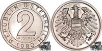 Österreich 2 Groschen 2 Groschen 1980 - PP -