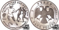 3 Rubel 3 Rubel 1993 - Fussballer, Russland -