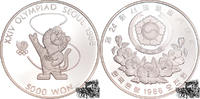 5000 Won 5000 Won 1986 - Maskottchen -