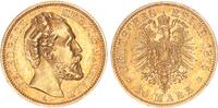 Anhalt 20 Mark 1875 Herzog Friedrich I. 1871-1904 fast vz 3750,00 EUR  Excl. 10,00 EUR Verzending