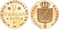 Westfalen 5 Taler 1810 Hieronoymus Napoleon 1807-1813 -